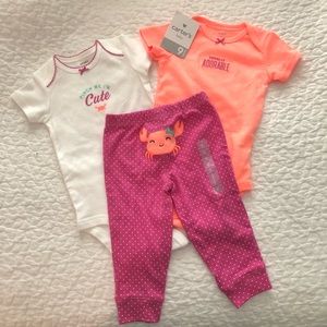 ✖️SOLD✖️Carter’s Baby Girl Set 9 Months